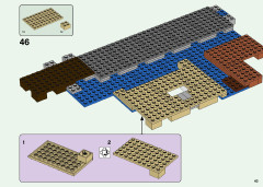 LEGO 21155 instructions page 43 – build guide