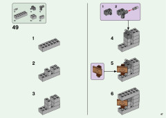 LEGO 21155 instructions page 47 – build guide