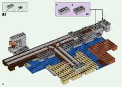 LEGO 21155 instructions page 60 – build guide