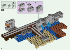 LEGO 21155 instructions page 68 – build guide