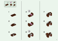LEGO 21155 instructions page 7 – build guide