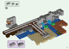LEGO 21155 instructions page 71 – build guide