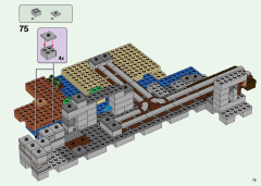 LEGO 21155 instructions page 75 – build guide