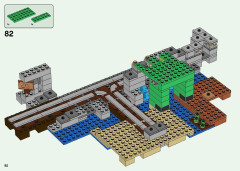 LEGO 21155 instructions page 82 – build guide