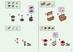 LEGO 21155 instructions page 9 – build guide