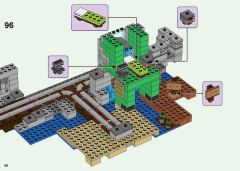 LEGO 21155 instructions page 96 – build guide