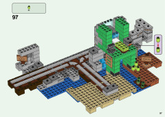 LEGO 21155 instructions page 97 – build guide