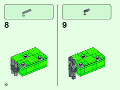LEGO 21156 instructions page 10 – build guide