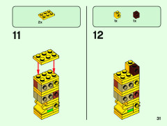 LEGO 21156 instructions page 31 – build guide