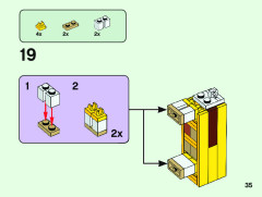 LEGO 21156 instructions page 35 – build guide