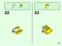 LEGO 21156 instructions page 37 – build guide