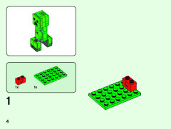 LEGO 21156 instructions page 4 – build guide