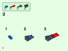 LEGO 21156 instructions page 6 – build guide