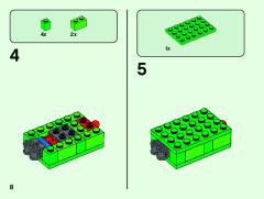 LEGO 21156 instructions page 8 – build guide