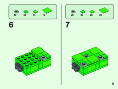 LEGO 21156 instructions page 9 – build guide