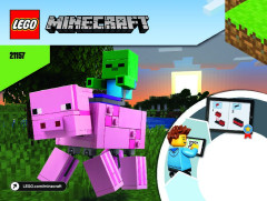 LEGO 21157 instructions page 1 – build guide