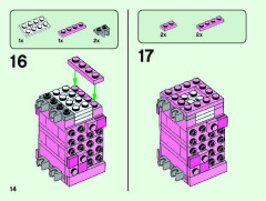 LEGO 21157 instructions page 14 – build guide