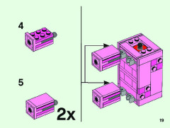 LEGO 21157 instructions page 19 – build guide