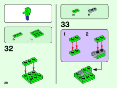 LEGO 21157 instructions page 28 – build guide