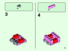 LEGO 21157 instructions page 5 – build guide
