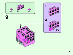 LEGO 21157 instructions page 9 – build guide