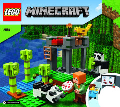 LEGO 21158 instructions page 1 – build guide