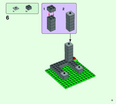 LEGO 21158 instructions page 11 – build guide