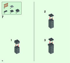 LEGO 21158 instructions page 12 – build guide