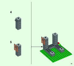 LEGO 21158 instructions page 13 – build guide