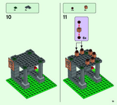 LEGO 21158 instructions page 15 – build guide