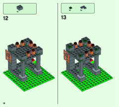 LEGO 21158 instructions page 16 – build guide