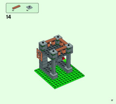 LEGO 21158 instructions page 17 – build guide