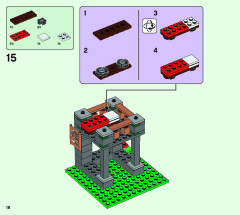 LEGO 21158 instructions page 18 – build guide