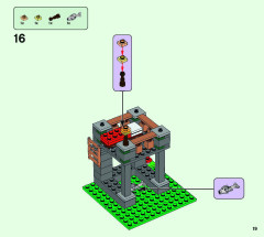 LEGO 21158 instructions page 19 – build guide