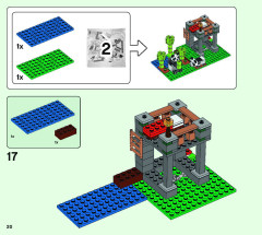 LEGO 21158 instructions page 20 – build guide