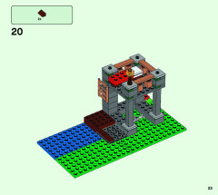 LEGO 21158 instructions page 23 – build guide