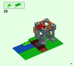 LEGO 21158 instructions page 25 – build guide