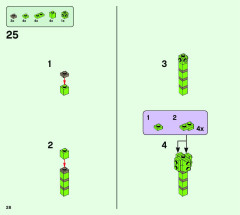 LEGO 21158 instructions page 28 – build guide