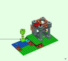 LEGO 21158 instructions page 29 – build guide