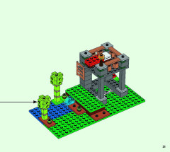LEGO 21158 instructions page 31 – build guide
