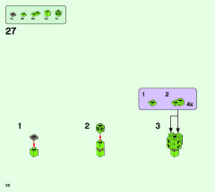 LEGO 21158 instructions page 32 – build guide
