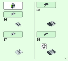 LEGO 21158 instructions page 37 – build guide