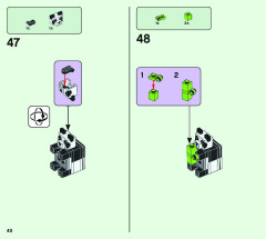 LEGO 21158 instructions page 40 – build guide
