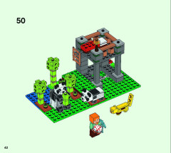 LEGO 21158 instructions page 42 – build guide