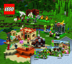 LEGO 21158 instructions page 45 – build guide