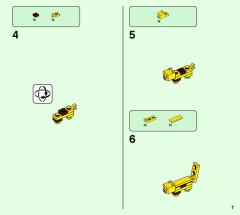 LEGO 21158 instructions page 7 – build guide
