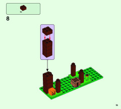 LEGO 21159 instructions page 15 – build guide