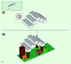 LEGO 21159 instructions page 18 – build guide