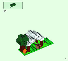 LEGO 21159 instructions page 23 – build guide