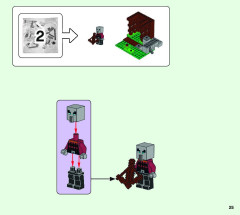 LEGO 21159 instructions page 25 – build guide